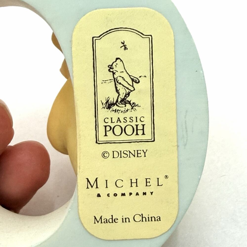 Michel & Company Disney Classic Winnie the Pooh Alphabet Letter O Figurine - Picture 8 of 8